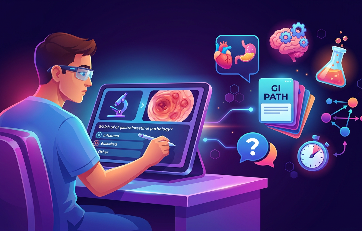 Hard USMLE GI Pathology Practice Questions