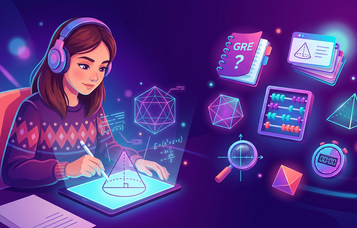 GRE Geometry Exam Questions Practice Questions with Answers