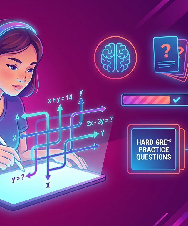 Hard GRE Systems of Equations Questions Practice Questions