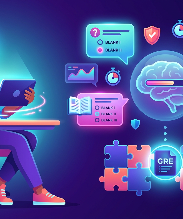 Hard GRE Text Completion Exam Questions Practice Questions
