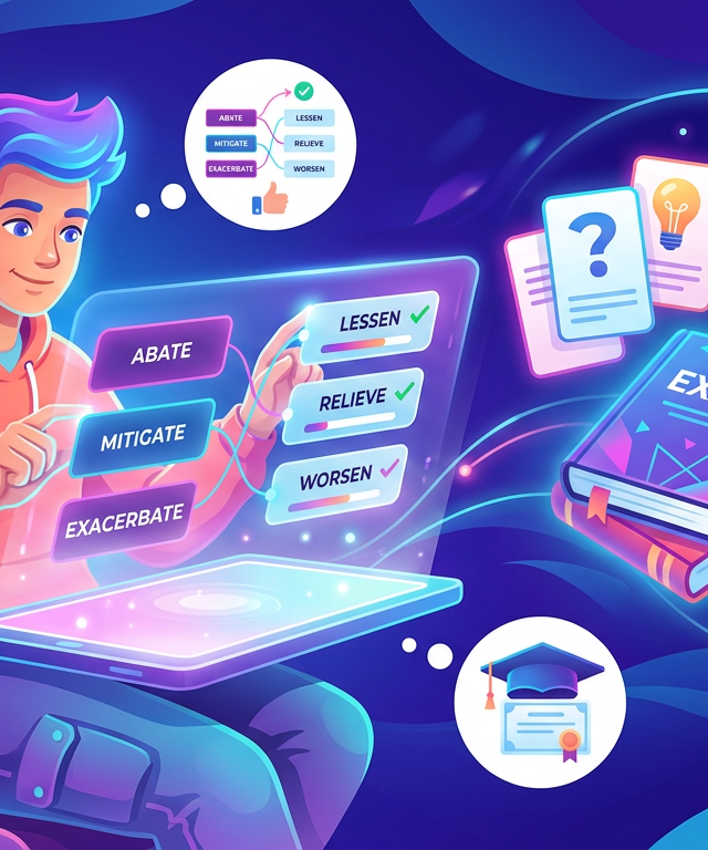 Hard GRE Vocabulary Matching Questions Practice Questions