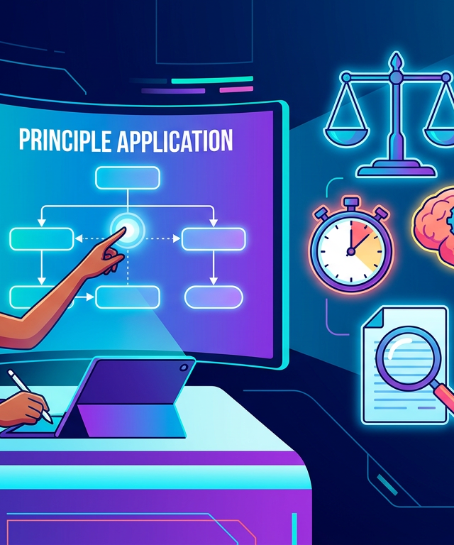 Medium LSAT Principle Application Questions Practice Questions